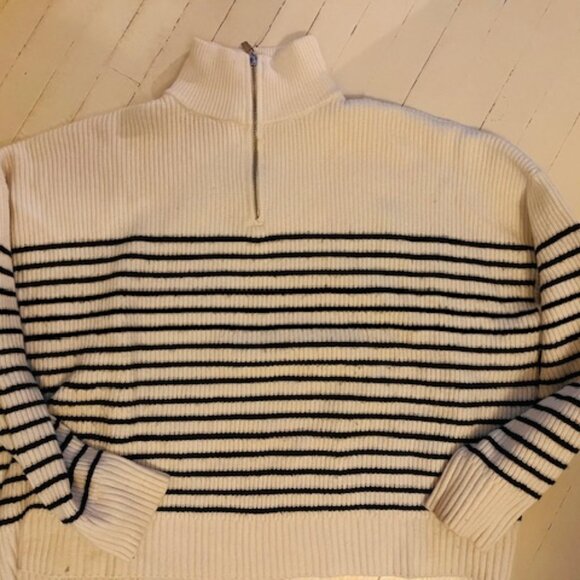 Mango MNG Womens 1/2 zip Sweater (Small) - Picture 1 of 4